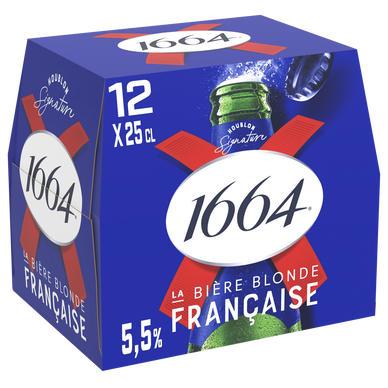 Bière blonde 1664, 5,5° - Bouteilles 12x25cl