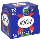 Bière blonde 1664, 5,5° - Bouteilles 12x25cl