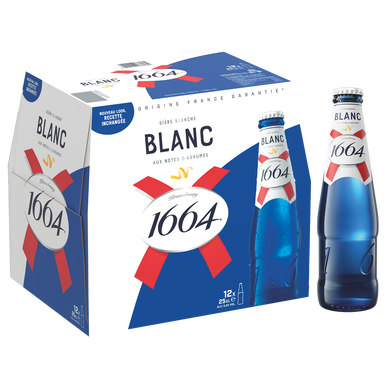 Bière blanche 1664, 5° - Bouteilles 12x25cl