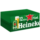 Bière blonde HEINEKEN canettes 5° 12x33cl