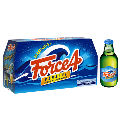 Panaché FORCE 4, 0,4° - Bouteilles 10x25cl