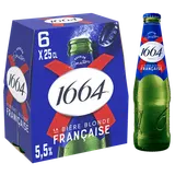 Bière blonde 1664, 5,5° - Bouteilles 6x25cl