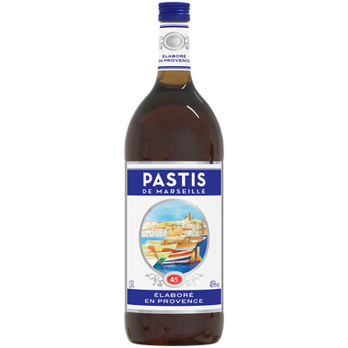 Pastis de Marseille  45°, bouteille de 1,5l
