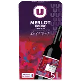 Vin rouge IGP Pays d'Oc Merlot Fontaine à vin 5 litres