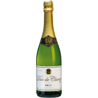 Vin mousseux brut, bouteille de 75cl