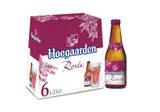 Bière rosée HOEGAARDEN, 3° - bouteille 6x25cl