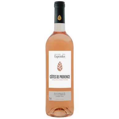 Vin rosé AOP Côtes de Provence Cellier des Espérides  75cl