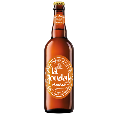 Bière ambrée LA GOUDALE, 7,2° - Bouteille 75cl