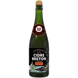 Cidre doux bouché IGP Bretagne  2°, bouteille de 75cl