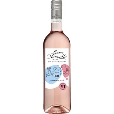 Sans alcool rosé Bonne Nouvelle 0° 75cl