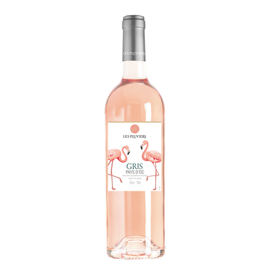 Vin rosé Pays d'Oc IGP Gris Les Pluviers 75cl