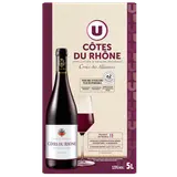 Côtes du Rhône AOP rouge Croix des Alliances U bag in box 5 litres