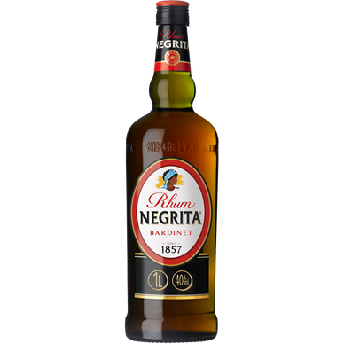 Rhum ambré pâtissier NEGRITA, 40°, 1L