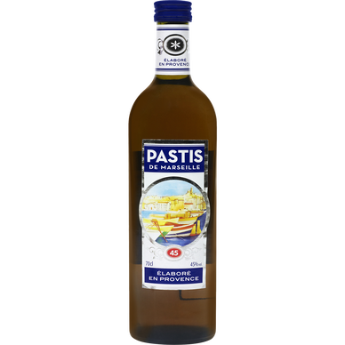 Pastis de Marseille  45°, 70cl