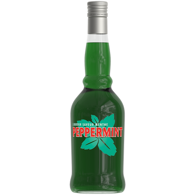 Liqueur de menthe peppermint, 15°, bouteille de 70cl