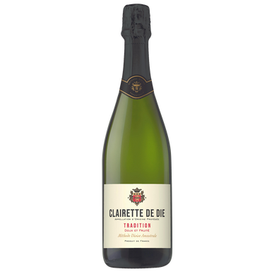Vin mousseux AOP blanc doux Clairette de Die 75cl
