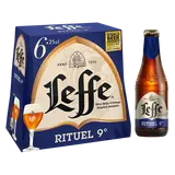 Bière blonde LEFFE RITUEL, 9° - bouteille 6x25cl