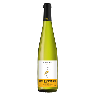 Vin blanc demi-sec AOP Alsace Gewurztraminer ROSENHOF - 75cl