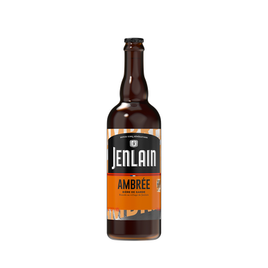 Bière ambrée JENLAIN  7,5°- Bouteille 75cl