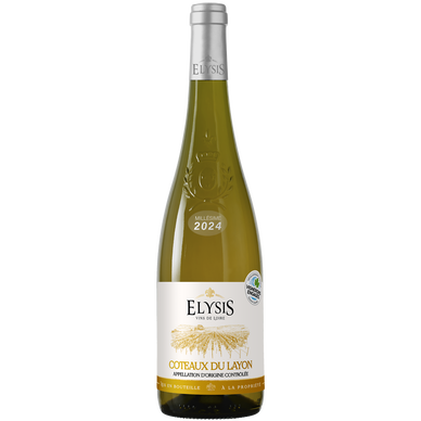Vin blanc AOP moelleux "Côteaux blanc du Layon" Elysis, 75cl