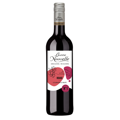 Sans alcool rouge Bonne Nouvelle 0° 75cl