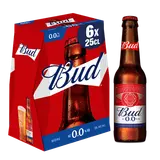 Bière BUD 0° 6x25cl