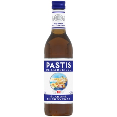 Pastis de Marseille  45°, bouteille de 50cl