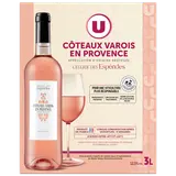 Vin rosé AOP Coteaux du Varois Provence Celliers Des Espéridesfontaine à vin, 3L