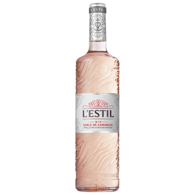Sable de Camargue AOP rosé l'Estil bio 75cl