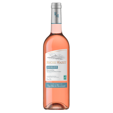 Pays d'Oc IGP Merlot rosé Roche Mazet 75cl