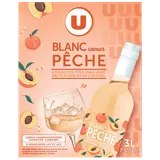 Boisson aromatisée à base de vin saveur pêche 7,5% vol. 3l