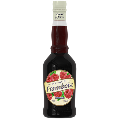 Crème de framboise, 15°, bouteille de 70cl