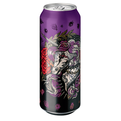 Bière aromatisée à la framboise, cassis et mûre SLASH 8° - Canette 50cl
