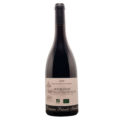 Vin Bio Bourgogne Hautes Côtes de Nuits AOP rouge  Domaine Patrick Hudelot  - Bouteille 75cl