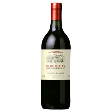 Vin rouge AOP Bordeaux "François de Lignet", 75cl