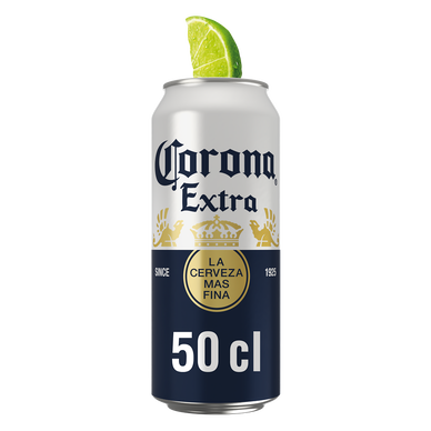 Bière blonde CORONA, 4,5° canette 50cl