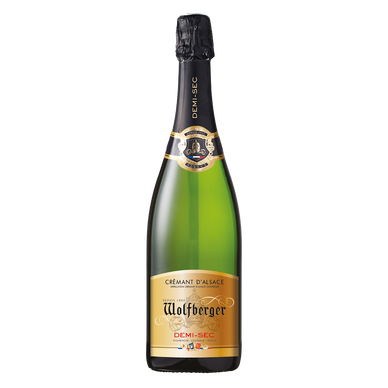 Crémant demi-sec AOP d'Alsace WOLFBERGER, 75cl