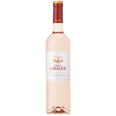 Vin rosé Côtes de Provence AOP rosé Cavalier Terre de Provence 75cl