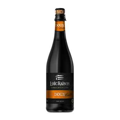 Cidre IGP doux fruité LOIC RAISON, 3°, 75cl