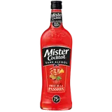 Cocktail sans alcool aux fruits de la passion MISTER COCKTAIL, 75cl