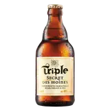 Bière blonde Triple SECRET DES MOINES  8° - Bouteille 33cl