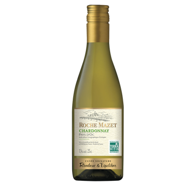 Pays d'Oc IGP Charonnay blanc Roche Mazet 25cl