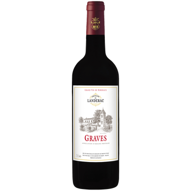 Vin Rouge Graves AOP rouge Chevalier de Landerac U 75cl