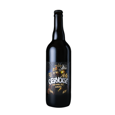 Bière ambrée, MELUSINE, Cervoise, bouteille de 75cl