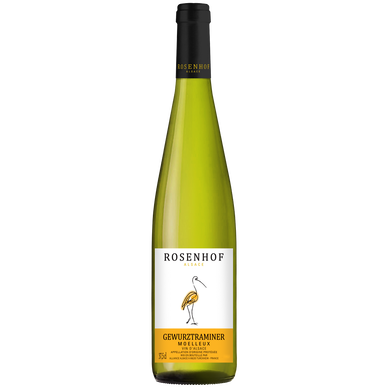 Vin blanc demi-sec AOP Alsace Gewurztraminer ROSENHOF - 37,5cl