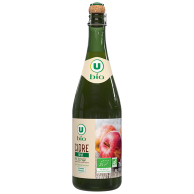 Cidre brut 5°, 75cL