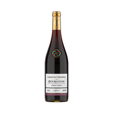 Vin rouge AOP Bourgogne Pinot noir "COUVENT DES VISITANDINES", bouteille de 75cl