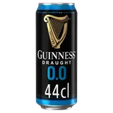 Bière brune sans alcool GUINNESS 0,0° - Canette 44cl