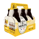 Bière blonde 3 Monts 8,5° en pack 6x33cL