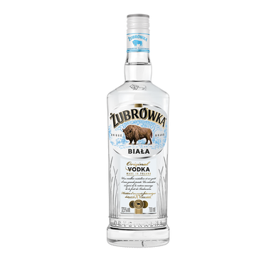 Vodka Biala ZUBROWKA, 37,5°, bouteille de 70cl